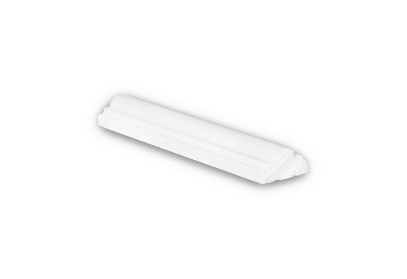 Profhome Zierleiste 1 MUSTERSTÜCK S-651322 10 cm MUSTER der Wandleiste Zierleiste, Extrudiertes Polystyrol (XPS), 1-St., 1 MUSTERSTÜCK Wandleiste Stuckleiste ca. 10 cm lang von Profhome