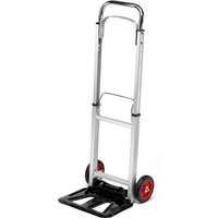 ProBauTec Aluminium Transport- und Sackkarre, klappbar, Tragkraft 90 kg- von Profi-Bau-Technik