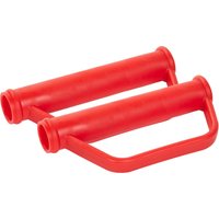 ProBauTec Sicherheitsgriffe für Sackkarren mit Handschutzbügel, rot, 2 Stck. von Profi-Bau-Technik