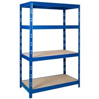 ProBauTec Weitspannregal 300 kg 1800 x 1200 x 600 mm von Profi-Bau-Technik