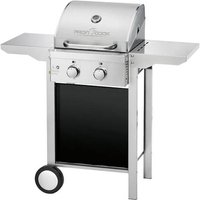 Profi Cook PC-GG 1255 Holzkohle Gas-Grill 2 Brenner, mit manueller Temperatureinstellung, Thermomete von Profi Cook