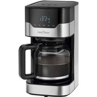 Profi Cook PC-KA 1169 Kaffeemaschine Edelstahl, Schwarz Fassungsvermögen Tassen=14 Glaskanne von Profi Cook