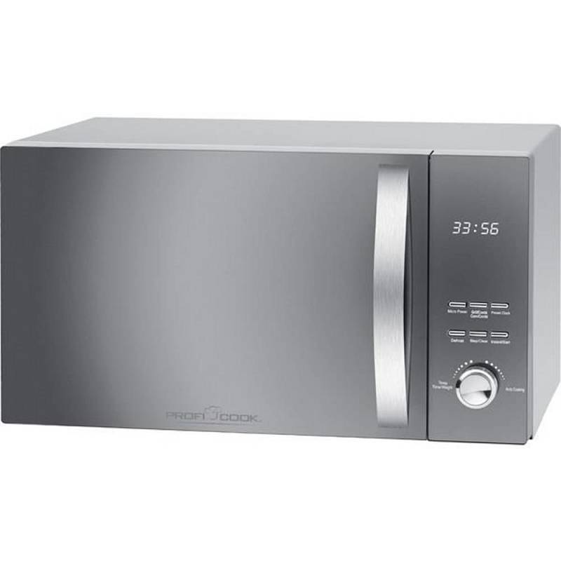 Profi Cook PC-MWG 1176 H Mikrowelle 800 W Grillfunktion Timer Silber DEFEKTWARE von Profi Cook
