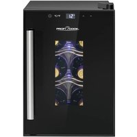 Profi Cook PC-WK 1230 Glaskühlschrank 17l EEK: G (A - G) Standgerät Schwarz von Profi Cook