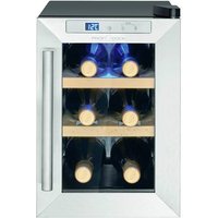 Profi Cook PC-WK 1231 Glaskühlschrank 17l EEK: G (A - G) Standgerät Inox, Schwarz von Profi Cook