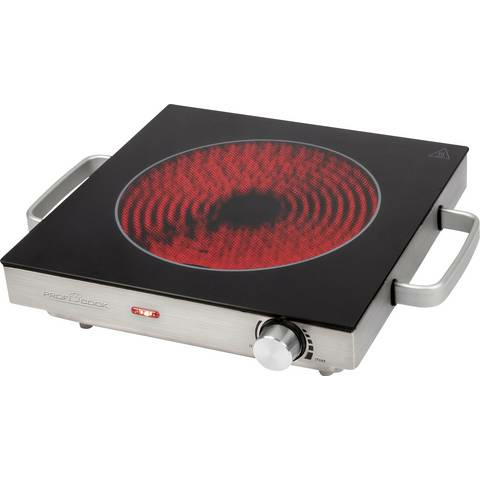 Profi Cook Pc Ekp 1210 Kochplatte Infrarot Einzelkochplatte Glaskeramik 2000 W373 B-Ware von Profi Cook