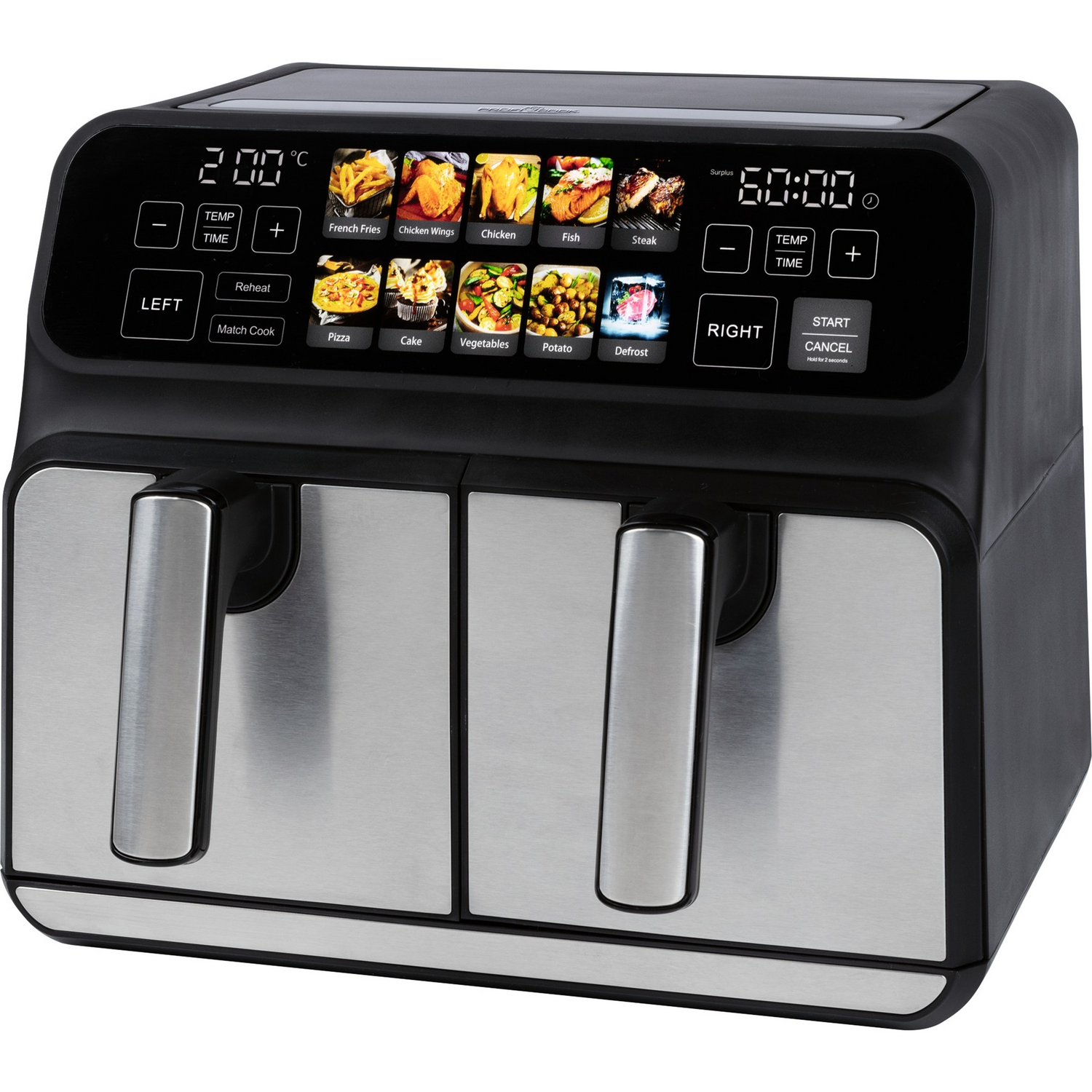 Profi Cook Pc Fr 1287 H Fritteuse Heißluftfritteuse Inox 8 L 2200 W Küchengerät B-Ware Profi Cook Pc Fr 1287 H Fritteuse Heißluftfritteuse Inox 8 L 2200 W Küchengerät B-Ware von Profi Cook