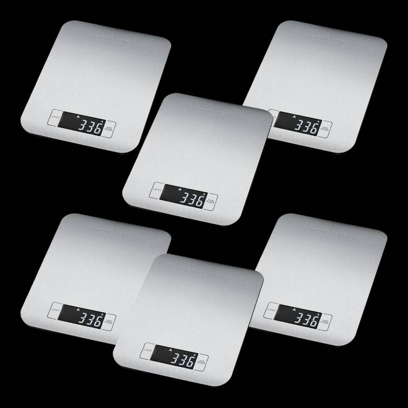 Profi Cook Pc Kw 1061 Küchenwaage Extra Flach Digital 1 G Schritte 6 Stück B-Ware Profi Cook Pc Kw 1061 Küchenwaage Extra Flach Digital 1 G Schritte 6 Stück B-Ware von Profi Cook