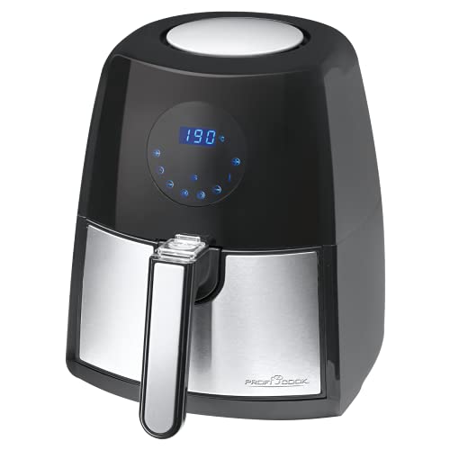 ProfiCook Heißluft-Fritteuse | Öl-und Fettfrei | 7 Frittierprogramme | variables Zeitprogramm | Temperaturprogramm | 2,5 L Kapazität, LED-Display | herausnehmbarer Behälter | PC-FR 1147 H ProfiCook Heißluft-Fritteuse | Öl-und Fettfrei | 7 Frittierprogramme | variables Zeitprogramm | Temperaturprogramm | 2,5 L Kapazität, LED-Display | herausnehmbarer Behälter | PC-FR 1147 H von Profi Cook