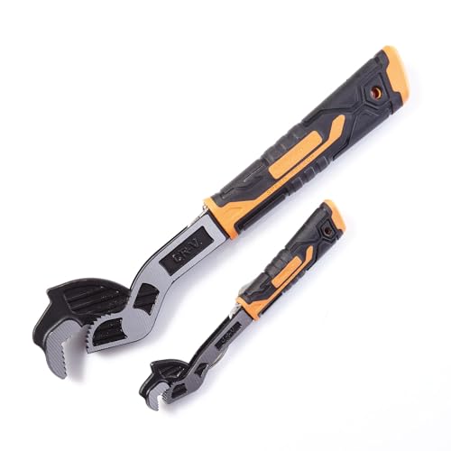 Profi-Partner Schnellspann-Schraubenschlüssel-Set mit automatischer Federrückstellung. Beinhaltet einen Schraubenschlüssel mit Spannweiten 7–15 mm und einen mit 15–35 mm. Profi-Partner Schnellspann-Schraubenschlüssel-Set mit automatischer Federrückstellung. Beinhaltet einen Schraubenschlüssel mit Spannweiten 7–15 mm und einen mit 15–35 mm. von Profi-Partner