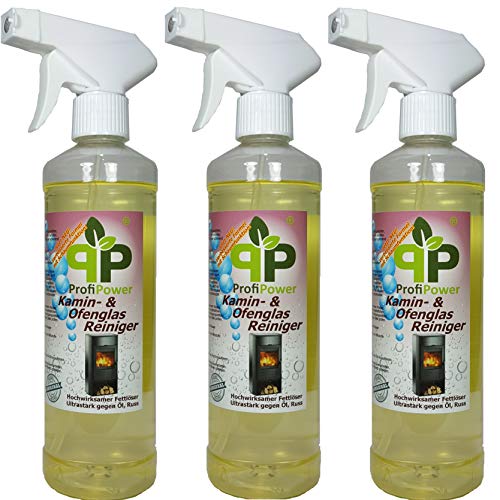Profi Power - Kaminofen Reiniger - 3 x 500ml Set Profi Power - Kaminofen Reiniger - 3 x 500ml Set von Profi Power