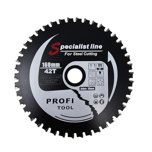 profi-tool-germany HM-Sägeblatt 160 x 2,0 x 20 Z= 42 WF für Holz/Alu/Stahl/PVC mit Antihaft Beschichtung profi-tool-germany HM-Sägeblatt 160 x 2,0 x 20 Z= 42 WF für Holz/Alu/Stahl/PVC mit Antihaft Beschichtung von Profi-Tool Germany