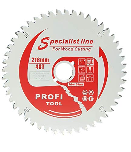 profi-tool-germany HM-Sägeblatt 216 x 2,4 x 30 Z= 48 WZ negativ mit Antihaft Beschichtung profi-tool-germany HM-Sägeblatt 216 x 2,4 x 30 Z= 48 WZ negativ mit Antihaft Beschichtung von Profi-Tool Germany
