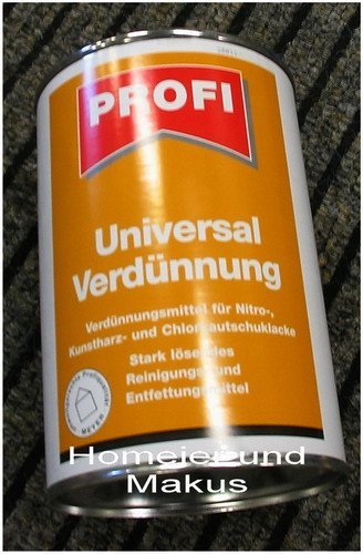 Universal Verdünnung 0,5 Ltr. Reinigunsmittel, Verdünung von Profi