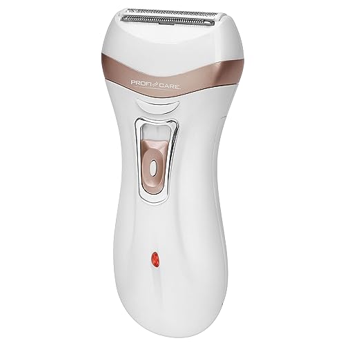 ProfiCare Epilierer PC-LBS 3002 3in1, Lady Shaver und Hornhautentferner in Einem, Akkubetrieben, mit praktischer Aufbewahrungstasche, weiß-champagner von ProfiCare