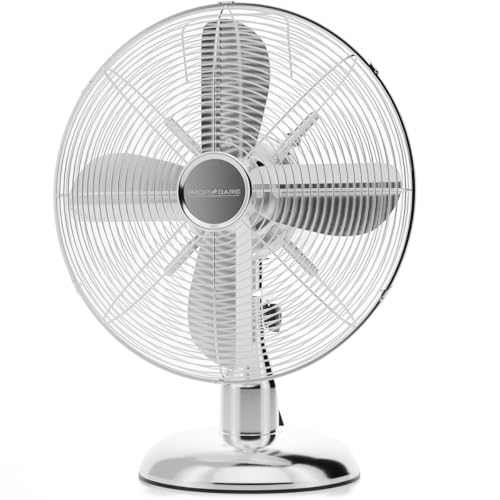 ProfiCare® Ventilator mit Schwenkfunktion I Ventilator leise 3 Stufen I Ø 30 cm I Tischventilator 35W I Fan I Tischventilator sehr leise I PC VL 3063 M chrom ProfiCare® Ventilator mit Schwenkfunktion I Ventilator leise 3 Stufen I Ø 30 cm I Tischventilator 35W I Fan I Tischventilator sehr leise I PC VL 3063 M chrom von ProfiCare