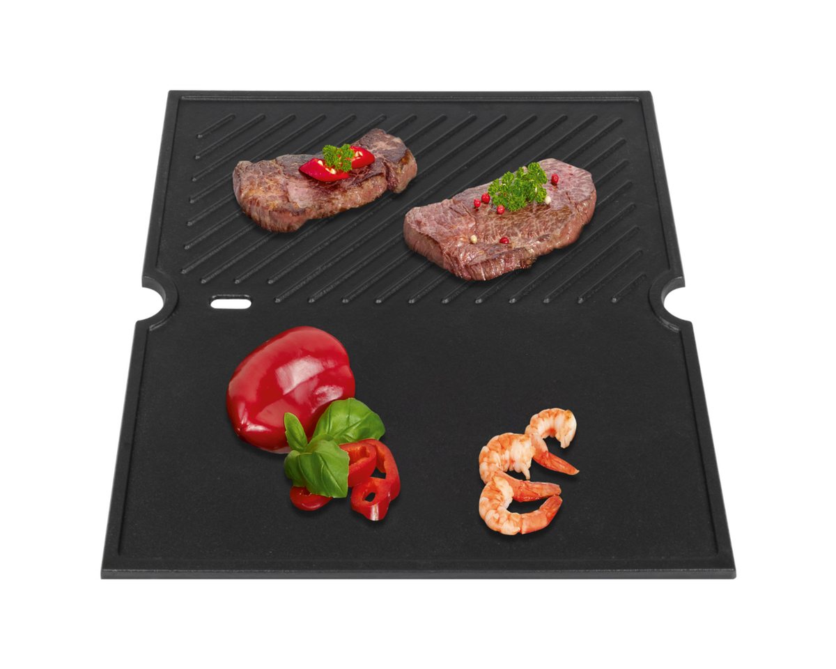 ProfiCook Grillplatte Wendegußplatte 1180/1181/1206, Grillplatte für PC-GG 1180/1181/1206,Maße: 33x38cm von ProfiCook