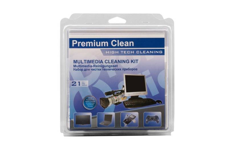 ProfiOffice ProfiOffice Premium Clean Multi Media Reinigungsset, 21-teilig Bildschirmreinigungstuch von ProfiOffice