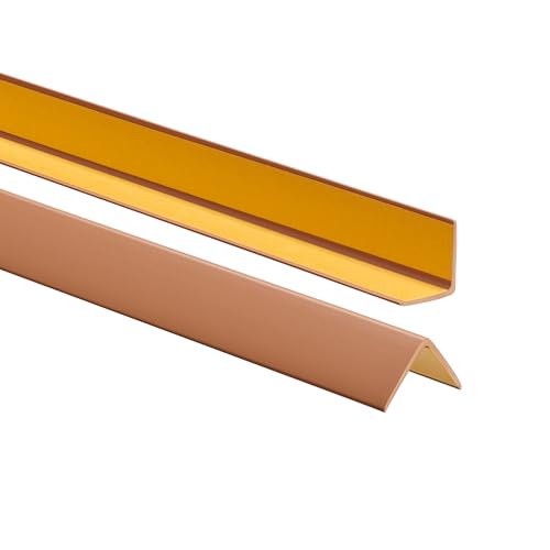 ProfiPVC Winkelprofil 25x25mm, 165cm, Kunststoffwinkel aus PVC-Gummi - selbstklebend Kantenschutzprofil, elastischer Kantenschutz - Eckschutzprofil, einfache Montage, Bernsteinfarbe ProfiPVC Winkelprofil 25x25mm, 165cm, Kunststoffwinkel aus PVC-Gummi - selbstklebend Kantenschutzprofil, elastischer Kantenschutz - Eckschutzprofil, einfache Montage, Bernsteinfarbe von ProfiPVC