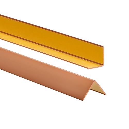 ProfiPVC Winkelprofil 30x30mm, 110cm - Kunststoffwinkel aus PVC-Gummi - selbstklebend Kantenschutzprofil, elastischer Kantenschutz - Eckschutzprofil, einfache Montage - Bernsteinfarbe ProfiPVC Winkelprofil 30x30mm, 110cm - Kunststoffwinkel aus PVC-Gummi - selbstklebend Kantenschutzprofil, elastischer Kantenschutz - Eckschutzprofil, einfache Montage - Bernsteinfarbe von ProfiPVC