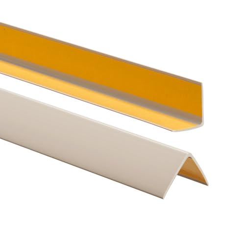 ProfiPVC Winkelprofil 35x35mm, 100cm - Kunststoffwinkel aus PVC-Gummi - selbstklebend Kantenschutzprofil, elastischer Kantenschutz - Eckschutzprofil, einfache Montage - Beige ProfiPVC Winkelprofil 35x35mm, 100cm - Kunststoffwinkel aus PVC-Gummi - selbstklebend Kantenschutzprofil, elastischer Kantenschutz - Eckschutzprofil, einfache Montage - Beige von ProfiPVC