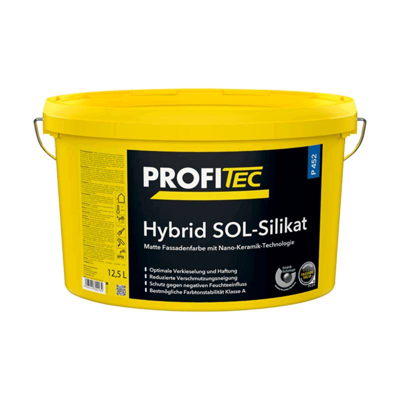 ProfiTec Hybrid SOL-Silikat P 452 Hybrid-Fassadenfarbe von ProfiTec