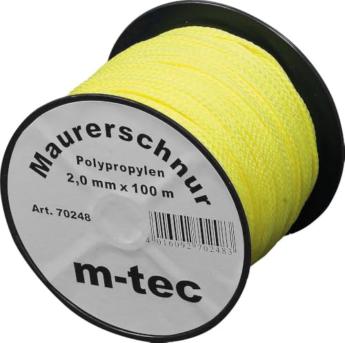 Lot-Maurerschnur 2,0mm gelb-fluor., 100m Lot-Maurerschnur 2,0mm gelb-fluor., 100m von Profibau