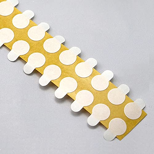 Profiklebeband Doppelseitige KLEBEPUNKTE aus Papiervlies stark, stark klebend, Ø 10 mm Universal | für Papier, Pappe, Holz, Kunststoff, Metall u.v.m. Doppelklebepunkte zum Basteln (100 Stück) von Profiklebeband