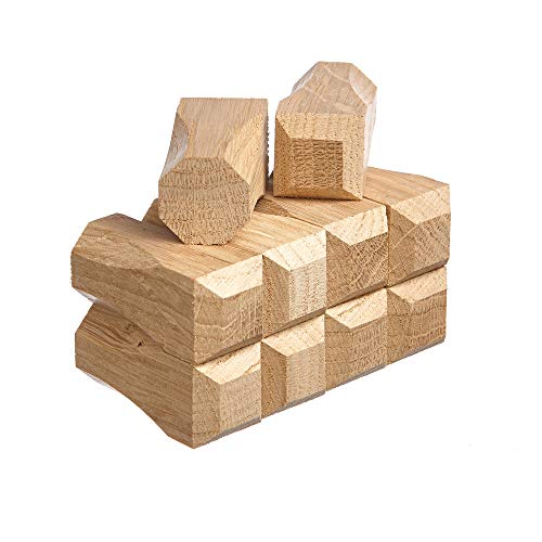 10 Ziernägel Abdeckkappe Holznägel Fachwerknägel Eiche 24x24x45 neu von Profil Holzhandel