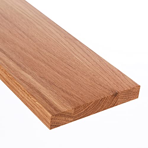 Türschwelle für Innentüren Eiche Holz Echtholz in den Maßen 1000x135x19mm in verschiedenen Oberflächen (geölt) von Profil Holzhandel