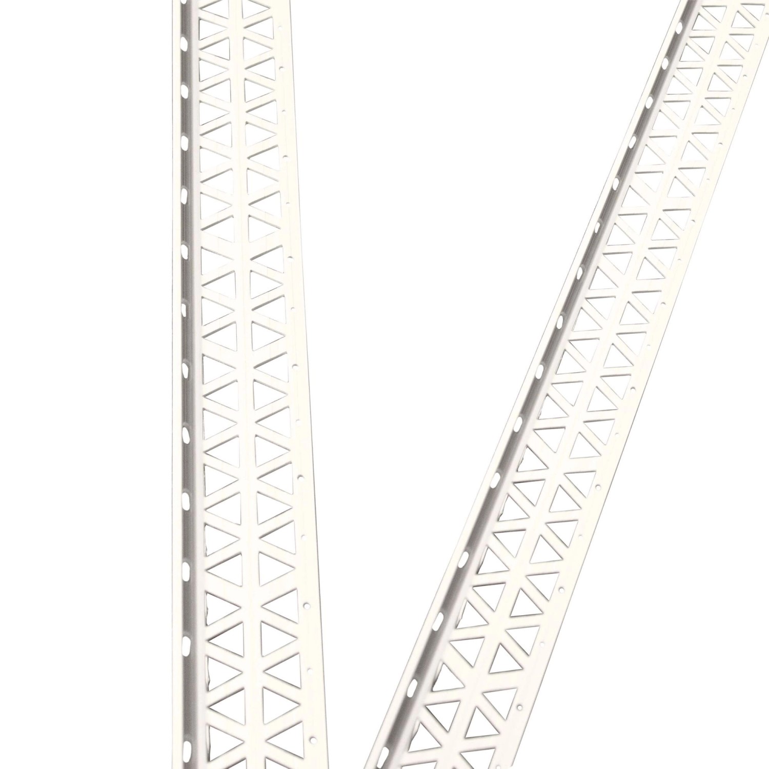 ProfileXXL Eckschutzprofil 2,5m x 40mm x 40mm x 8mm PVC Weiß Putzschiene ProfileXXL Eckschutzprofil 2,5m x 40mm x 40mm x 8mm PVC Weiß Putzschiene von ProfileXXL