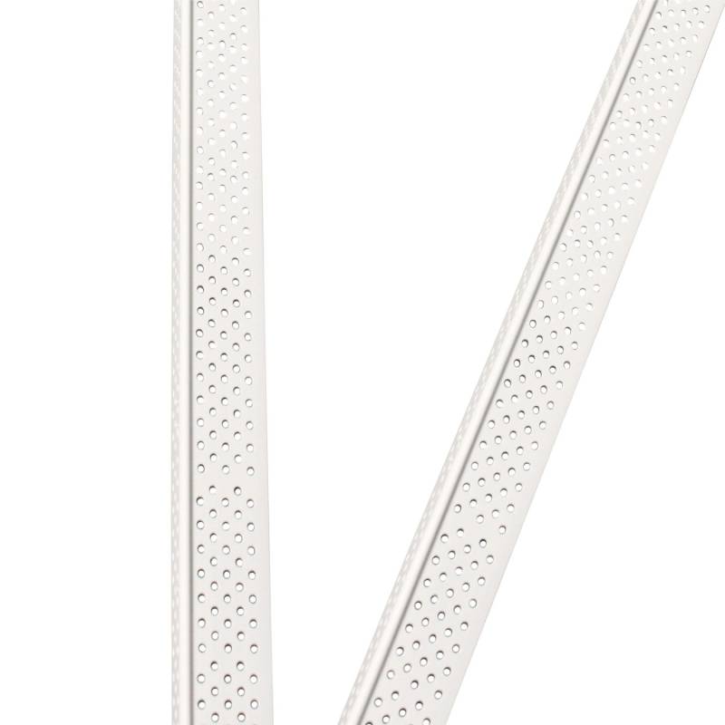 ProfileXXL Eckwinkel Rund 2,5m x 32mm x 32mm PVC Weiß Trockenbau von ProfileXXL