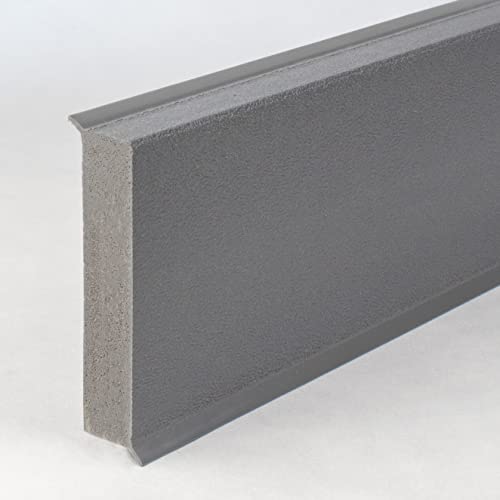 15 Meter Fußleiste/Sockelleisten 60 x 12 mm"10650-0107" aus PVC Hartschaum 15 Meter Fußleiste/Sockelleisten 60 x 12 mm"10650-0107" aus PVC Hartschaum von Profileisten