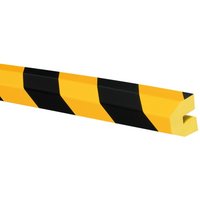 MORAVIA Prallschutz für Kanten, trapezförmig, zum Aufstecken, HxB 36 x 40 mm, Länge 1 m von MORAVIA