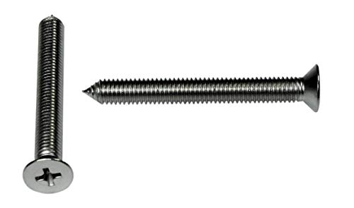 BKS Stulpschrauben Befestigungsschrauben mit Führungsspitze, kurze Ausführung 44mm, für Profilzylinder (10 Stück) von Profilzylinder