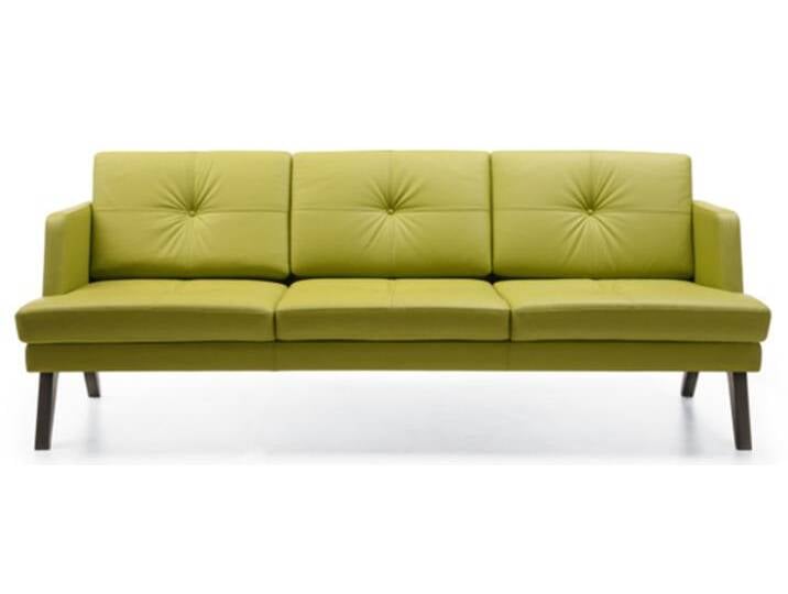 Loungesofa Clubsofa Flokk Profim October 3-Sitzer Auswahl Farbe Optionen von Profim