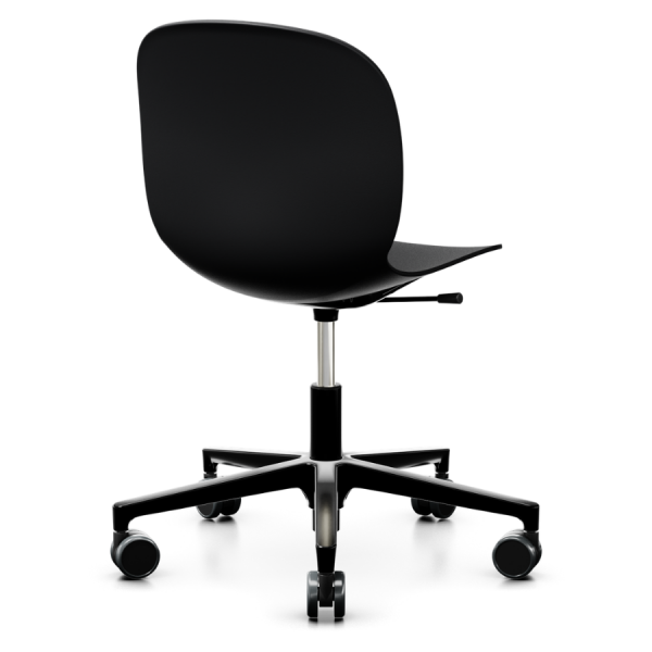Profim Noor (6070) Bürostuhl | Höhenverstellbar auf Rollen | Sitzschale schwarz von Profim
