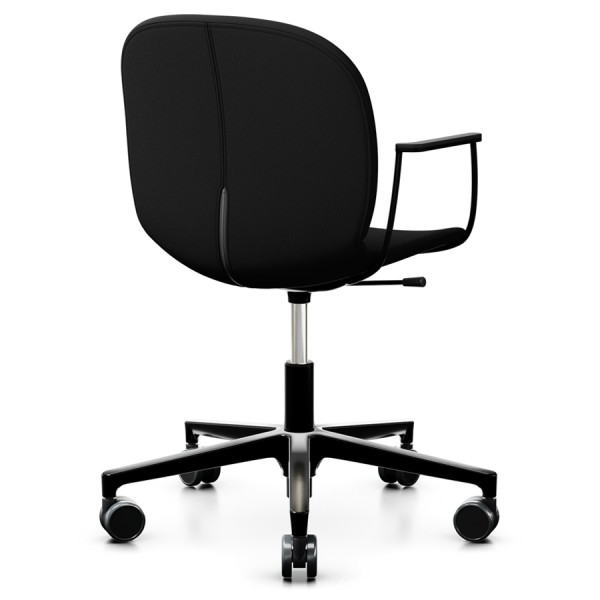 Profim Noor (6070F) Bürostuhl | Höhenverstellbar auf Rollen | Stoff schwarz von Profim