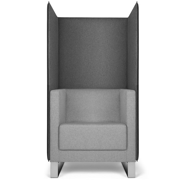 Profim Vancouver Lite VL1VW Lounge Akustik Sessel | Kufengestell | Trennwand ... von Profim