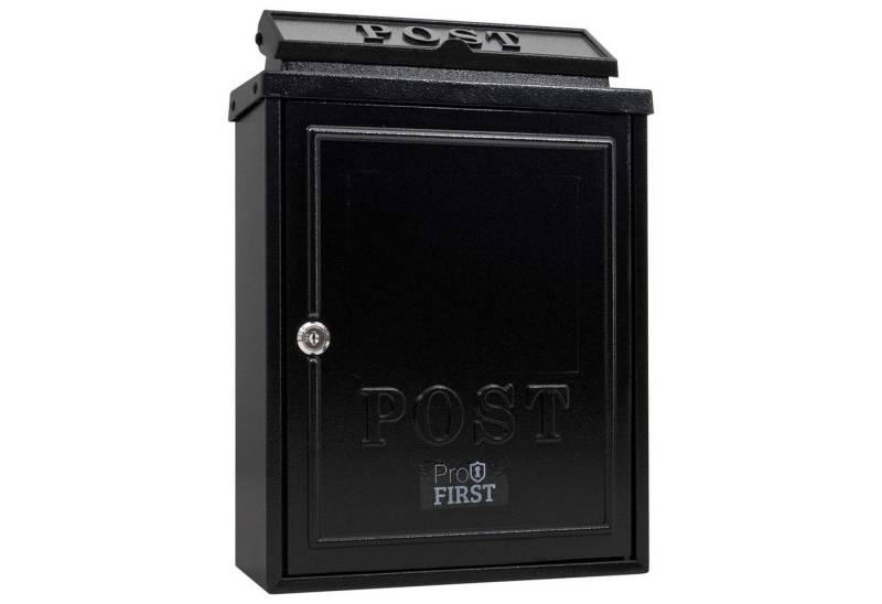 Profirst Briefkasten Daytona Mail box schwarz von Profirst