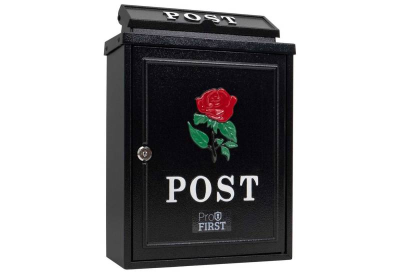 Profirst Briefkasten DaytonaRose Mailbox schwarz von Profirst