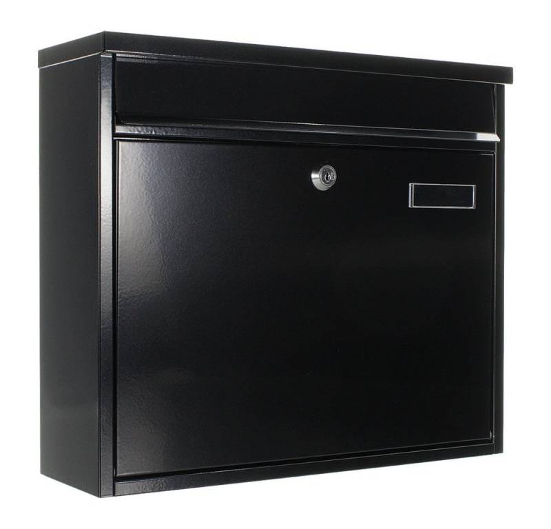 Profirst Briefkasten Profirst Mail PM 120 Briefkasten (Schwarzgrau), Namensschild von Profirst