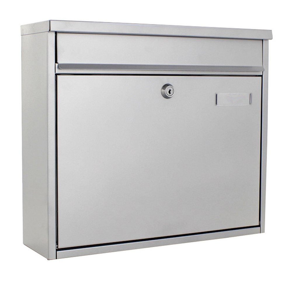Profirst Briefkasten Profirst Mail PM 120 Briefkasten (Silber), Namensschild von Profirst