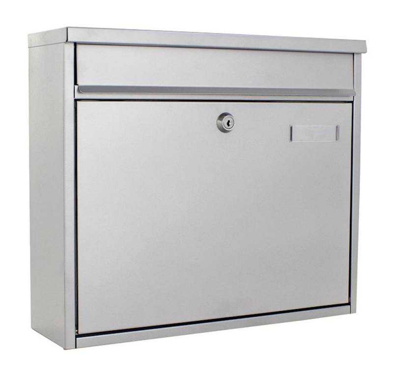 Profirst Briefkasten Profirst Mail PM 120 Briefkasten (Silber), Namensschild von Profirst