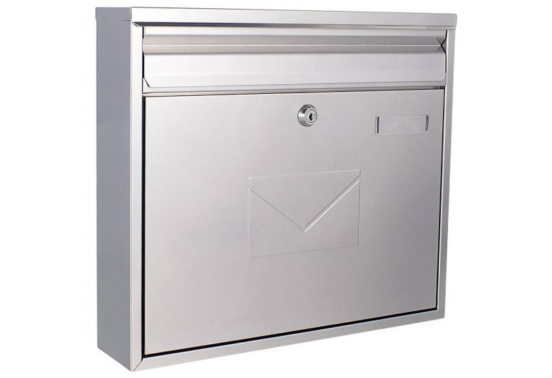 Profirst Briefkasten Profirst Mail PM 460 Briefkasten (Farbe: Silber) von Profirst
