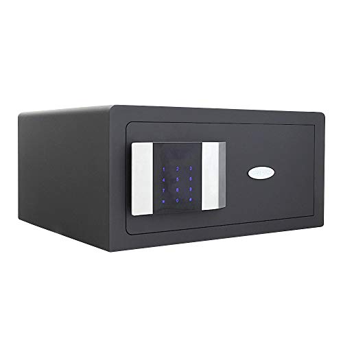 Profirst Möbeltresor Hestia Elektronikschloss Notöffnung LED Beleuchtung LED Touchbedienfeld Hoteltresor inklusive Montagematerial von Profirst