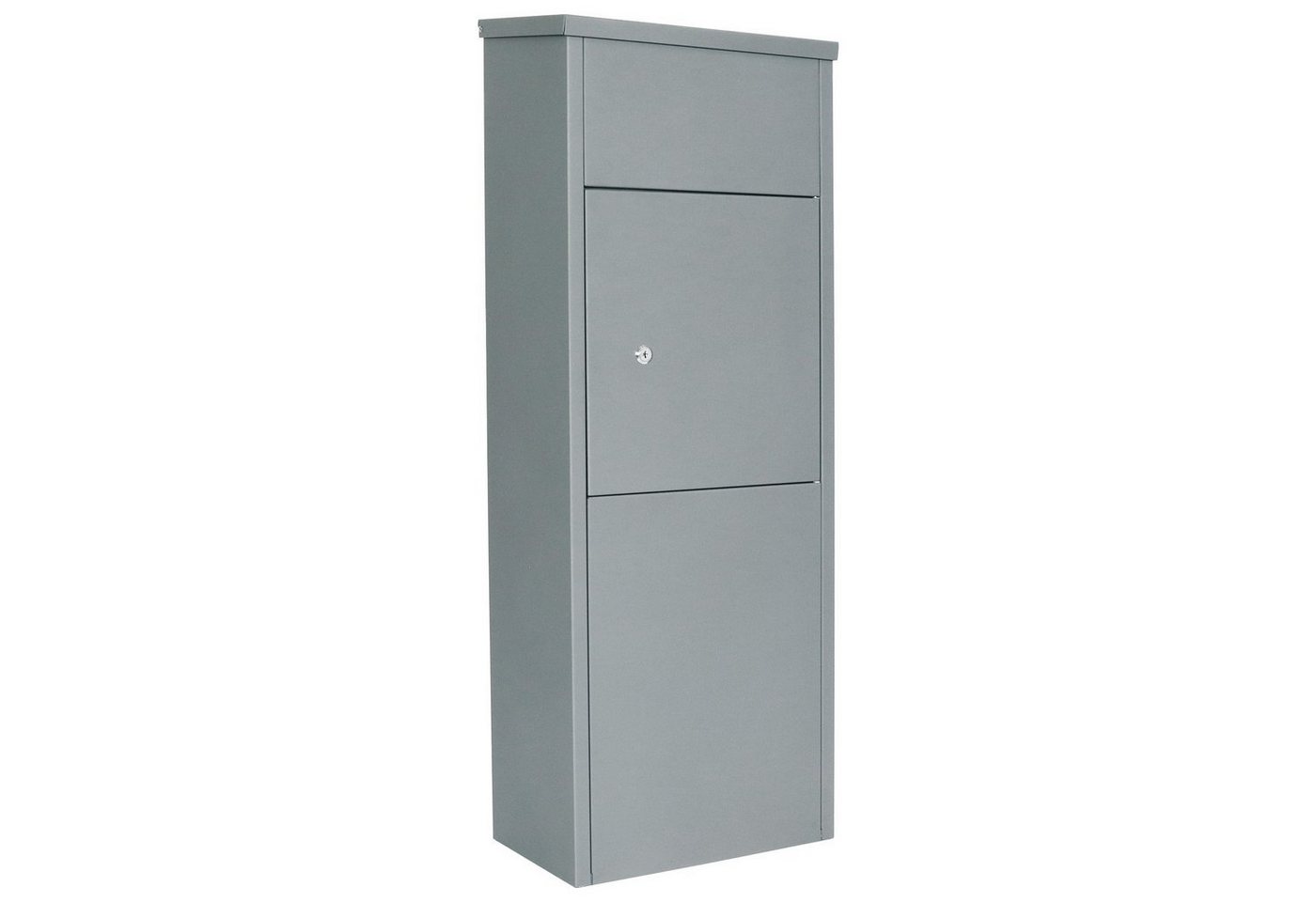 Profirst Paketbriefkasten Profirst Mail PM 1100 Stand Paketbriefkasten silber von Profirst