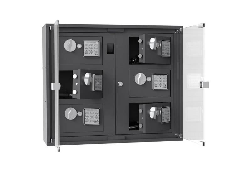 Profirst Schlüsseltresor Schlüsselausgabe LockMaster Elektronikschloss anthrazit von Profirst