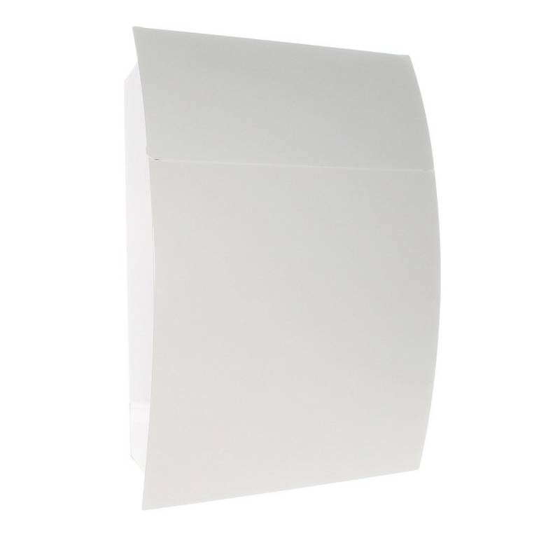 Profirst Wandbriefkasten Profirst Mail PM 130 Briefkasten (Weiss, Stahl) von Profirst