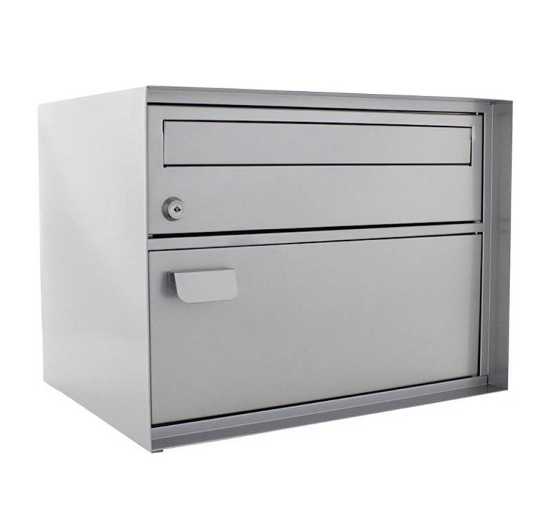 Profirst Wandbriefkasten Profirst Mail PM 200 Briefkasten silber von Profirst